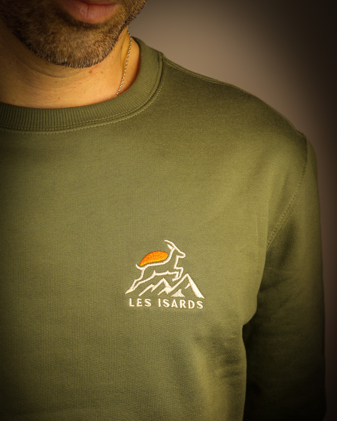 Sweat-Shirt col rond Les isards