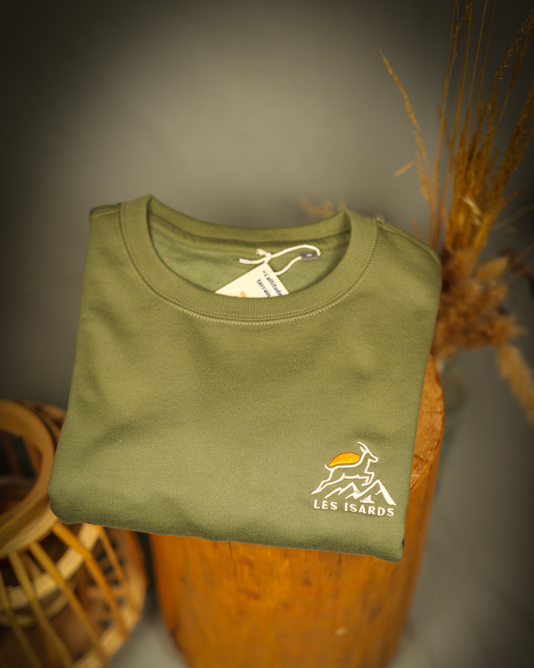 Sweat-Shirt col rond Les isards